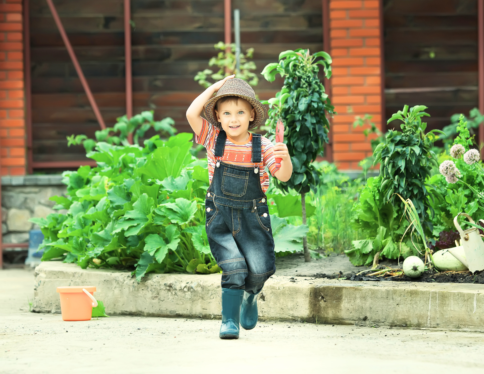 Boys Romper/Overalls