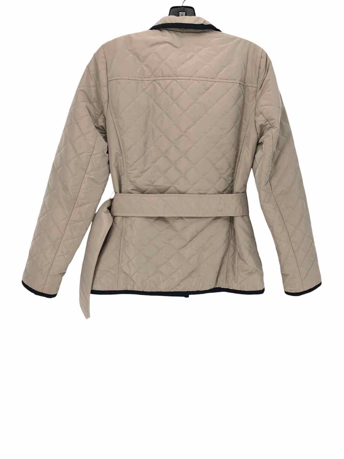 Brooks Brothers Size 0 Tan polyester quilted Womens Jacket